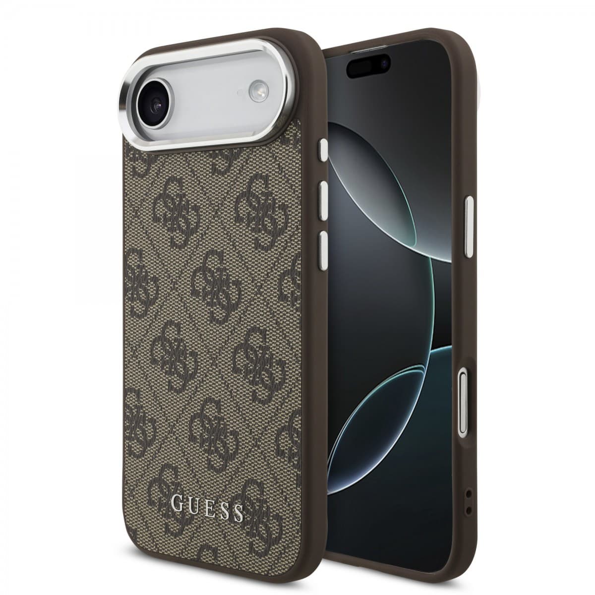 Zadní kryt Guess 4G MagSafe pro iPhone 17 Air Brown - náhled 1