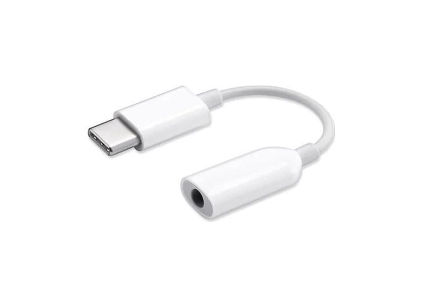 Adaptér Xiaomi Original USB-C-3,5mm White (Service pack)