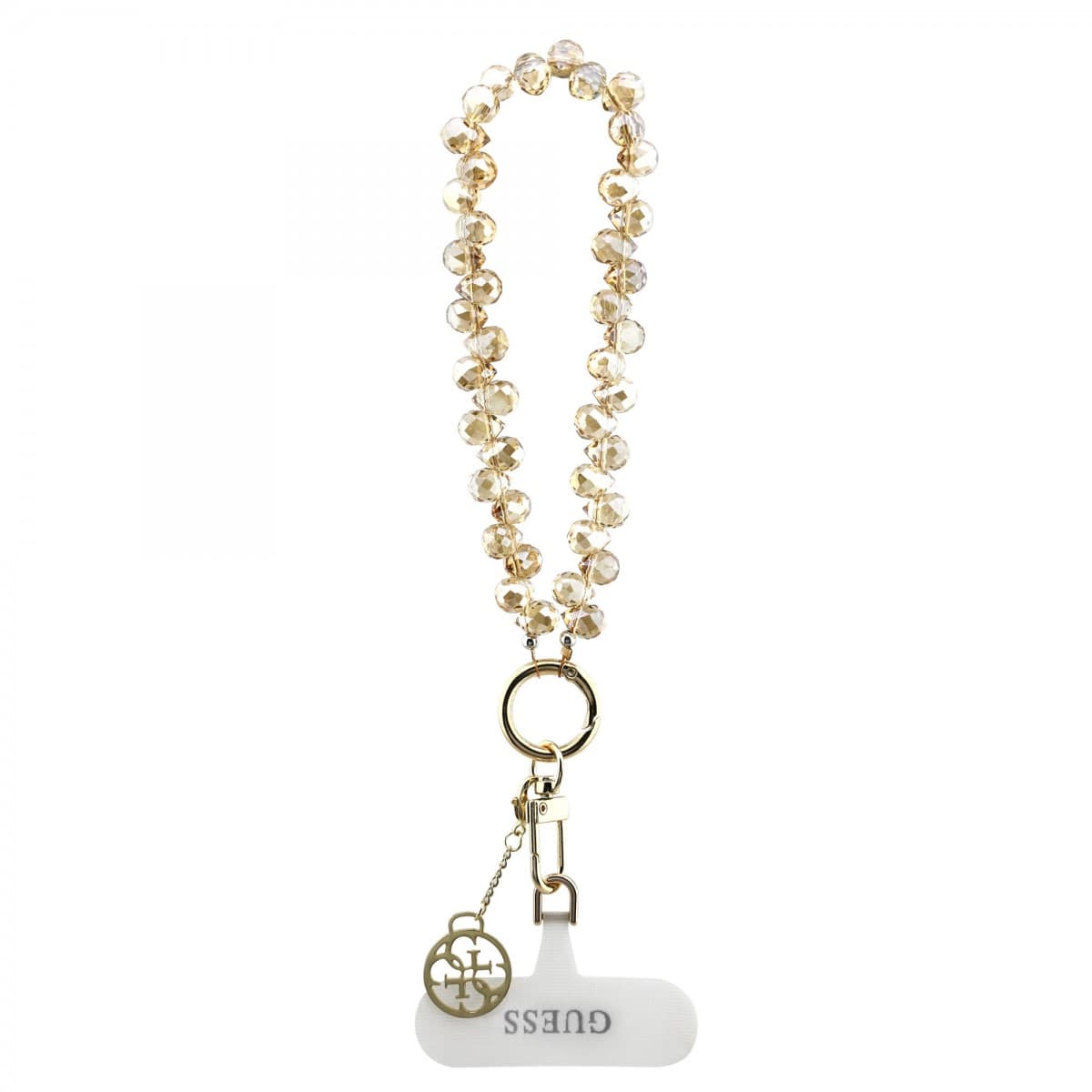 Univerzální popruh na ruku Guess Crystals 4G Charm Gold - náhled 1