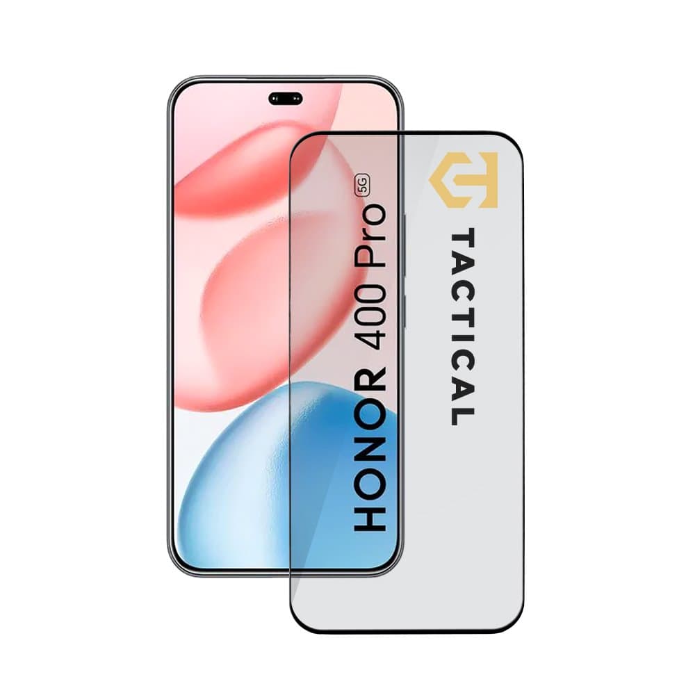 Tvrzené sklo Tactical Glass Shield 5D pro Honor 400 Pro Black - náhled 1