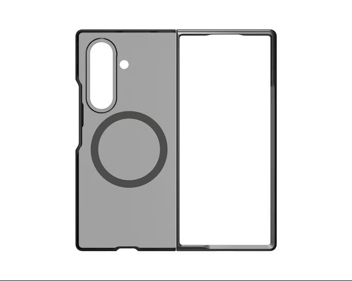 Magnetický kryt GP-FPF966PGB Samsung by Spigen Capella pro Galaxy Z Fold 7 Frost Black - náhled 1