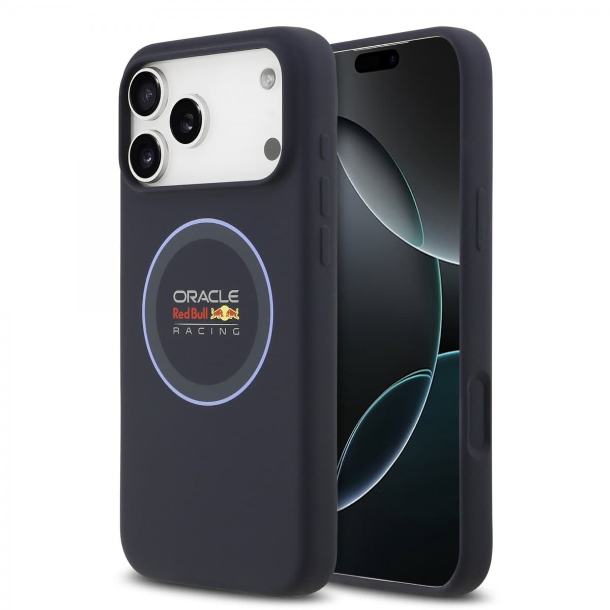 Zadní kryt Red Bull Silicone Blue Ring MagSafe pro iPhone 17 Pro Max Navy - náhled 1