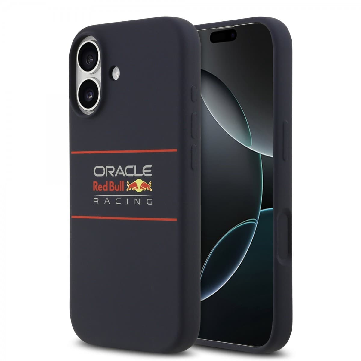 Zadní kryt Red Bull Silicone Horizontal Logo MagSafe pro iPhone 17 Navy - náhled 1