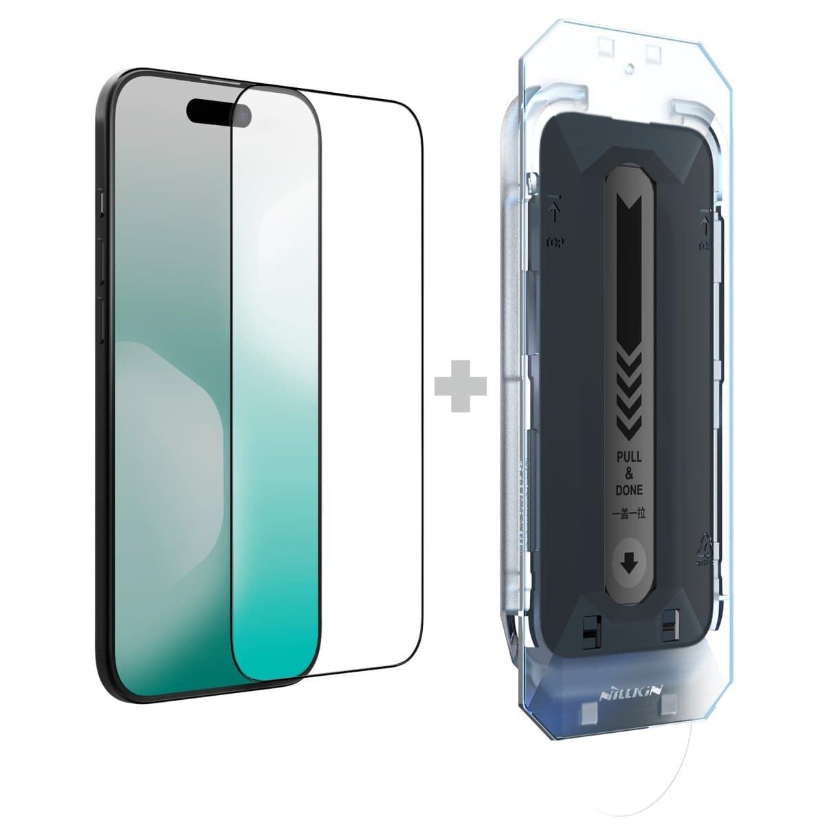 Tvrzené sklo Nillkin 2.5D CP+ PRO Black pro Apple iPhone 17 Air (s aplikátorem) - náhled 1