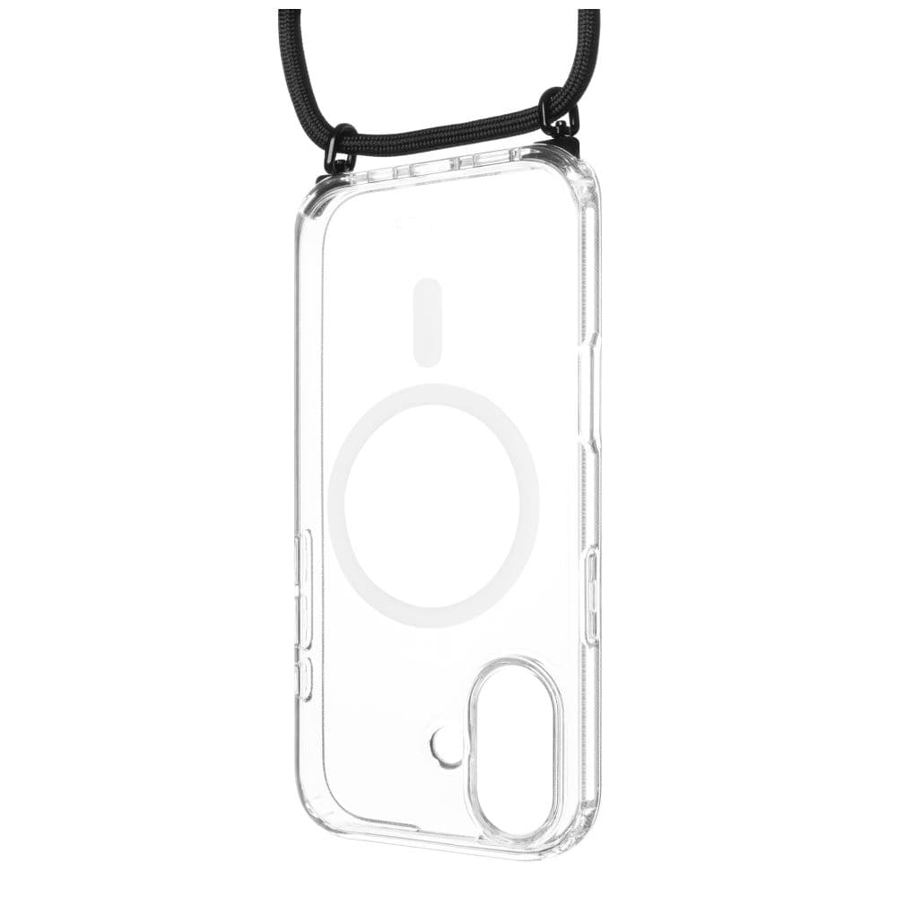 Pouzdro FIXED MagPure Neck s černou šňůrkou na krk pro Apple iPhone 17 - náhled 1