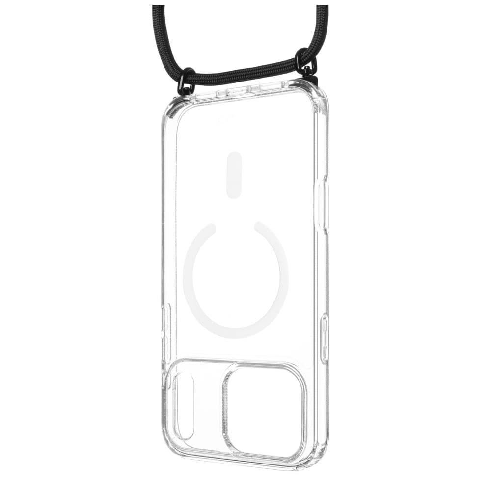 Pouzdro FIXED MagPure Neck s černou šňůrkou na krk pro Apple iPhone 17 Pro Max - náhled 1