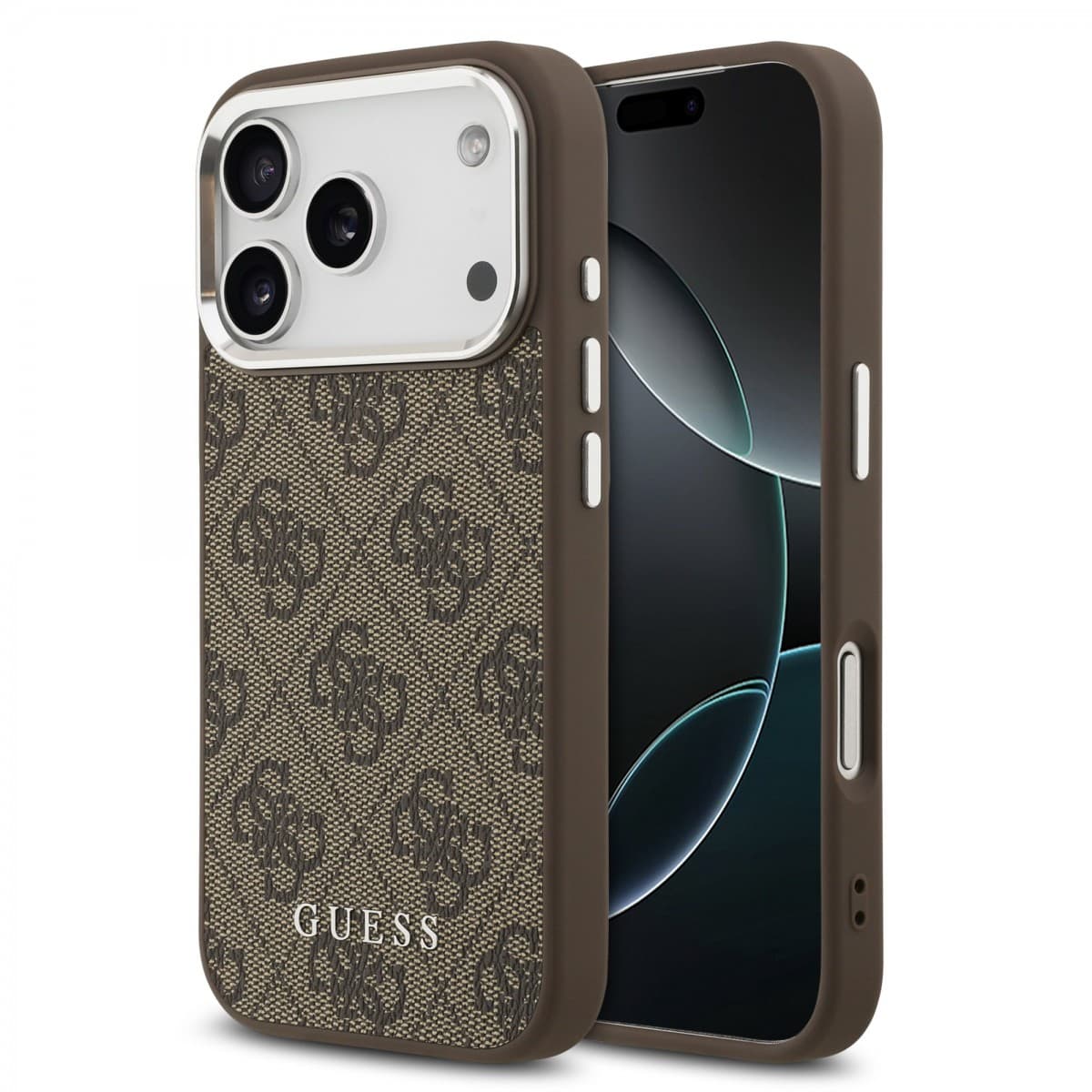 Zadní kryt Guess 4G MagSafe pro iPhone 17 Pro Max Brown - náhled 1
