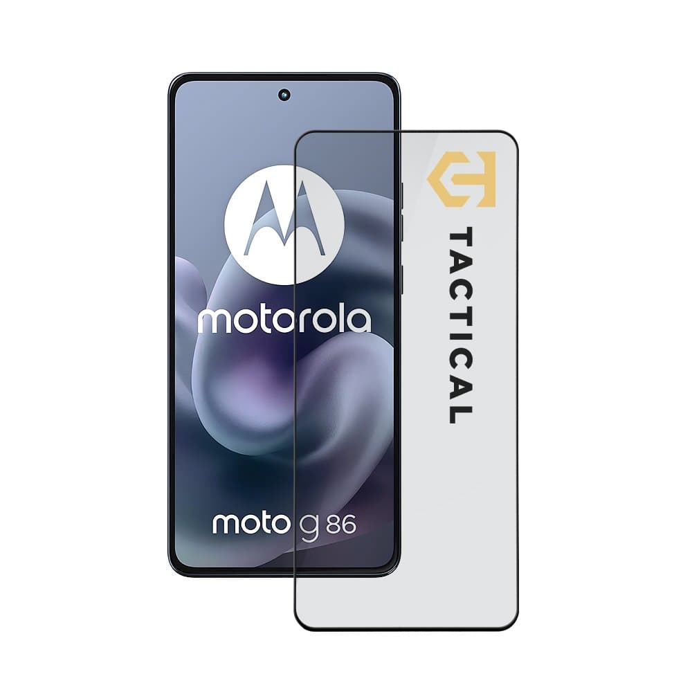 Tvrzené sklo Tactical Glass Shield 5D pro Motorola G86 Black - náhled 1