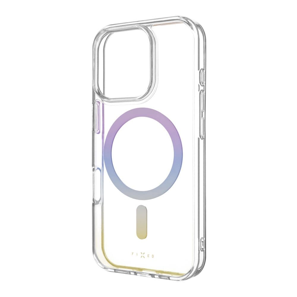 Zadní kryt FIXED MagRainbow s podporou MagSafe pro Apple iPhone 17 Pro, duhový - náhled 1