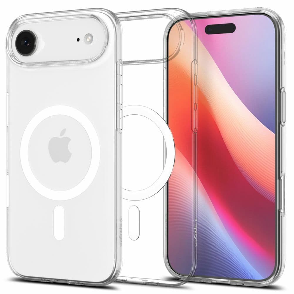Zadní kryt SPIGEN Liquid Crystal Mag Magsafe ACS10395 pro iPhone Air - Clear/White - náhled 1