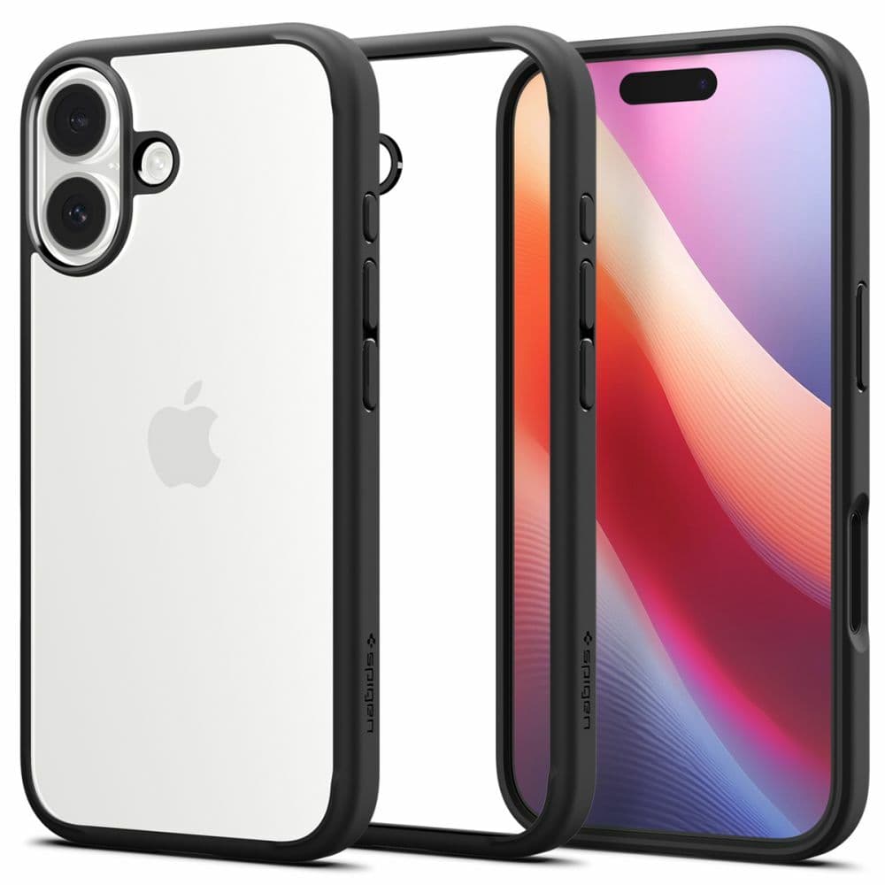 Zadní kryt SPIGEN Ultra Hybrid  ACS10377 pro iPhone 17 - Matte Black - náhled 1