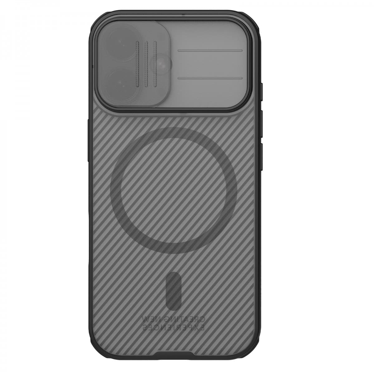 Zadní kryt Nillkin CamShield PRO Magnetic pro Apple iPhone 17 Transparent Black - náhled 1