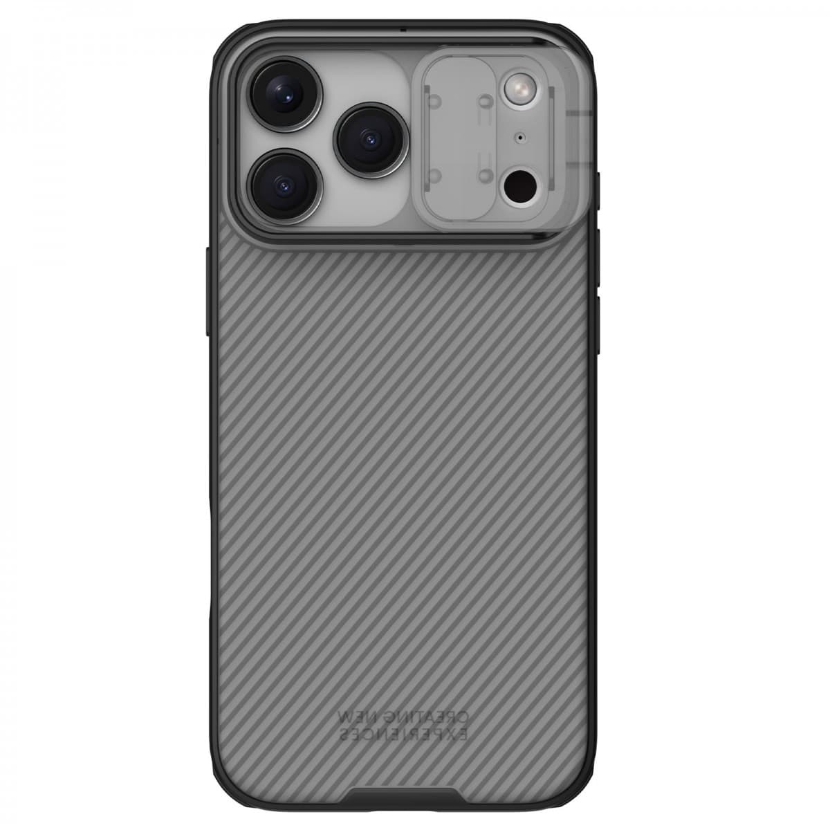 Zadní kryt Nillkin CamShield PRO pro Apple iPhone 17 Pro Max Transparent Black - náhled 1