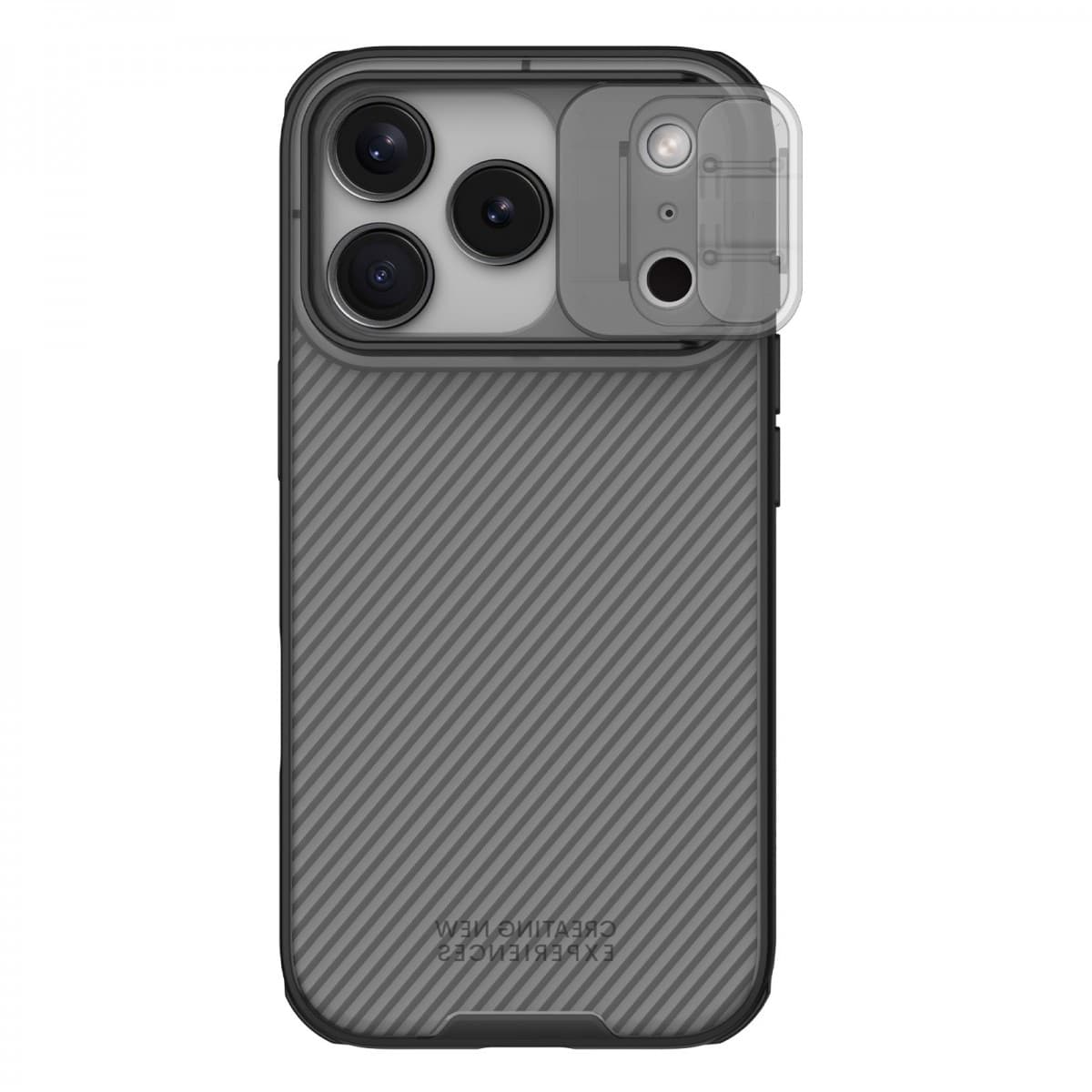 Zadní kryt Nillkin CamShield PRO pro Apple iPhone 17 Pro Transparent Black - náhled 1