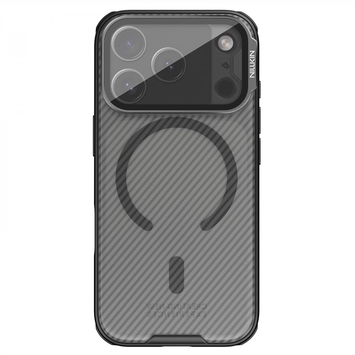 Zadní kryt Nillkin CamShield Prop Magnetic pro Apple iPhone 17 Pro Transparent Black - náhled 1