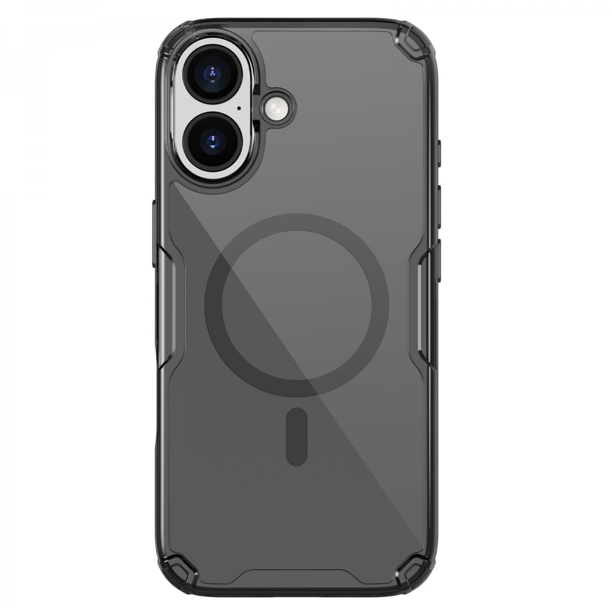 Zadní kryt Nillkin Nature TPU PRO Magnetic pro Apple iPhone 17 Transparent Black - náhled 1