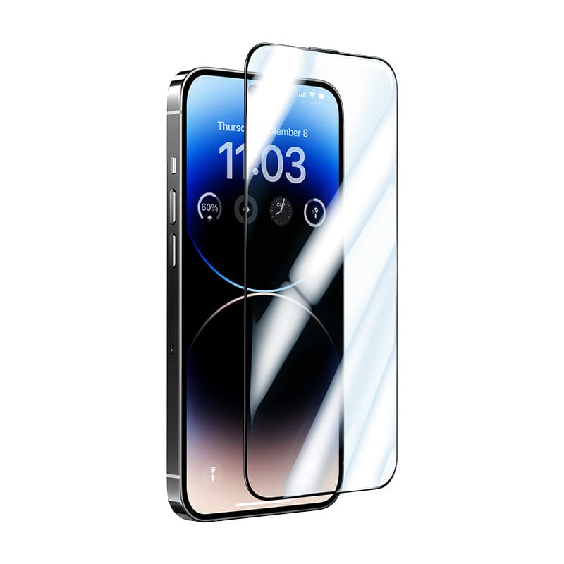 Tvrzené sklo Benks Glass Warrior HD pro iPhone 14 Pro Max black - náhled 1