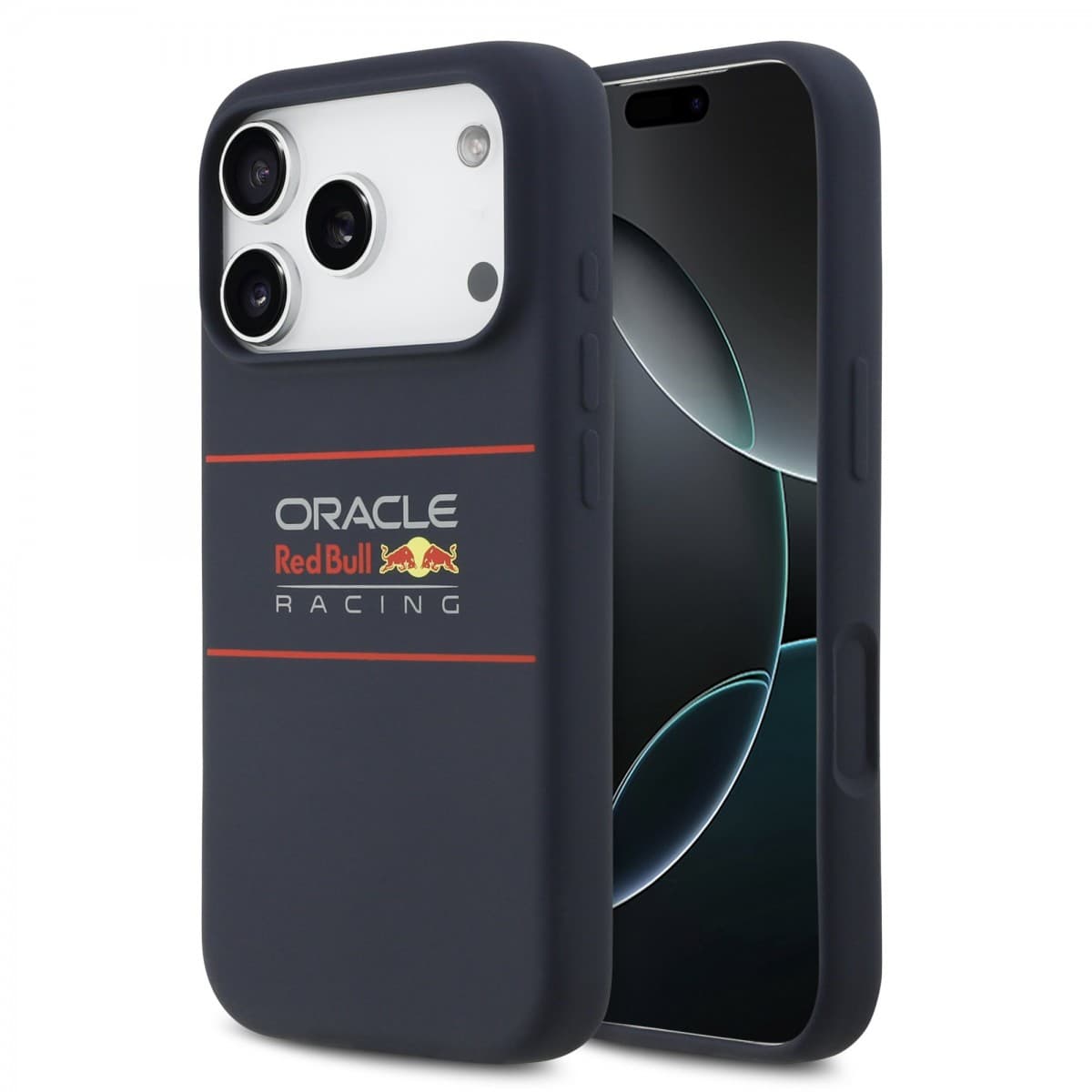 Zadní kryt Red Bull Silicone Horizontal Logo MagSafe pro iPhone 17 Pro Max Navy - náhled 1