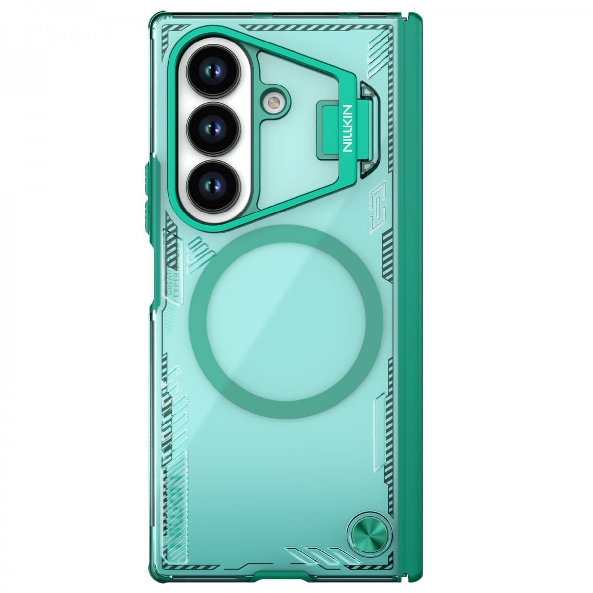 Zadní kryt Nillkin Iceblade Prop Magnetic pro Samsung Galaxy Z Fold 7 Green - náhled 1