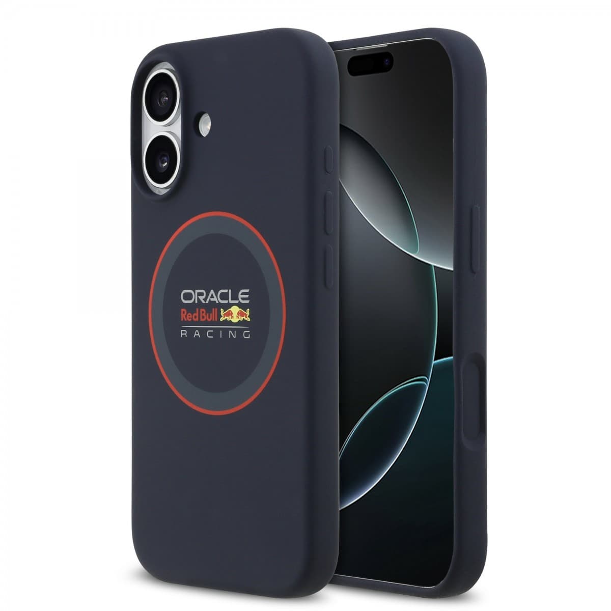 Zadní kryt Red Bull Silicone Red Ring MagSafe pro iPhone 17 Navy - náhled 1