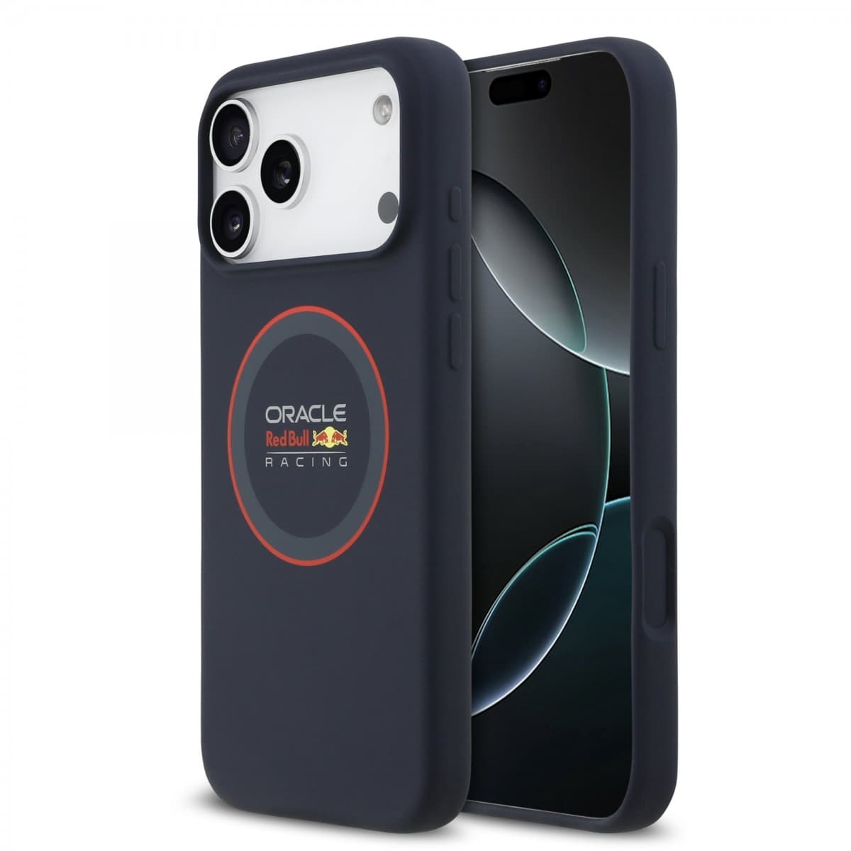 Zadní kryt Red Bull Silicone Red Ring MagSafe pro iPhone 17 Pro Max Navy - náhled 1