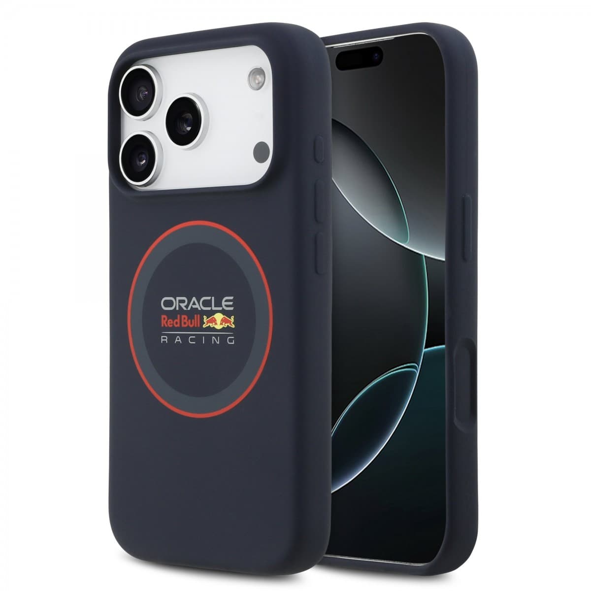 Zadní kryt Red Bull Silicone Red Ring MagSafe pro iPhone 17 Pro Navy - náhled 1