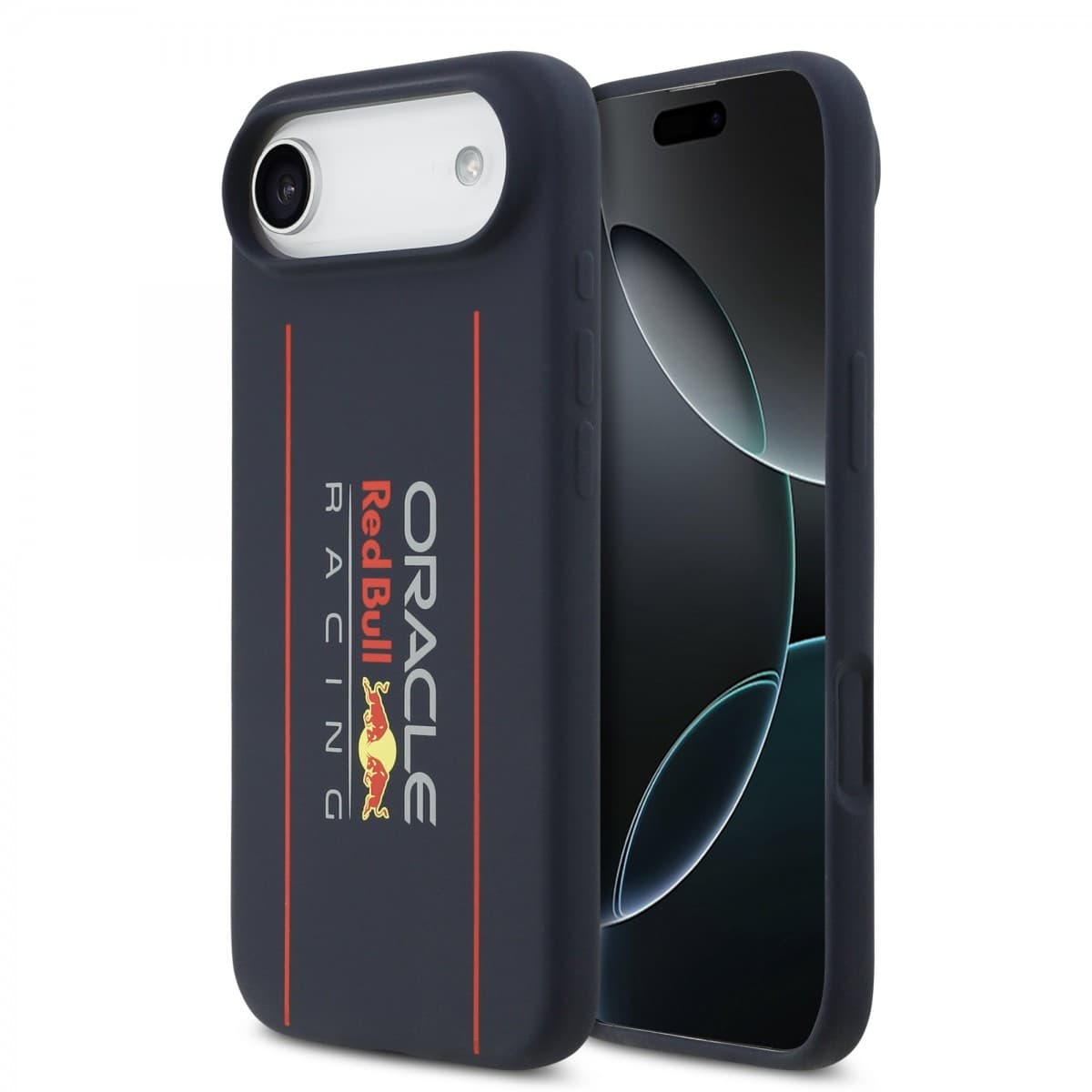 Zadní kryt Red Bull Silicone Vertical Logo MagSafe pro iPhone Air Navy - náhled 1