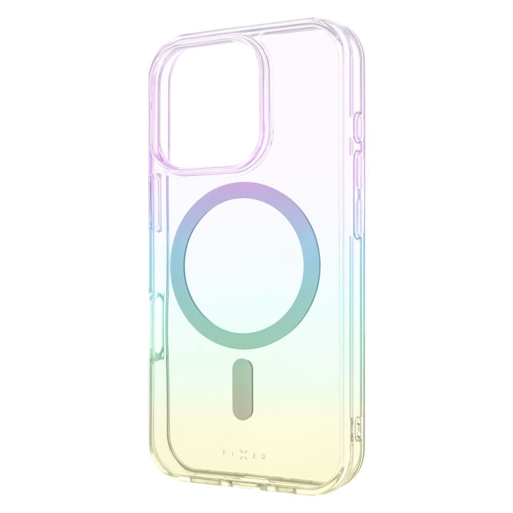 Zadní kryt FIXED MagRainbow s podporou MagSafe pro Apple iPhone 16 Pro, duhový - náhled 1
