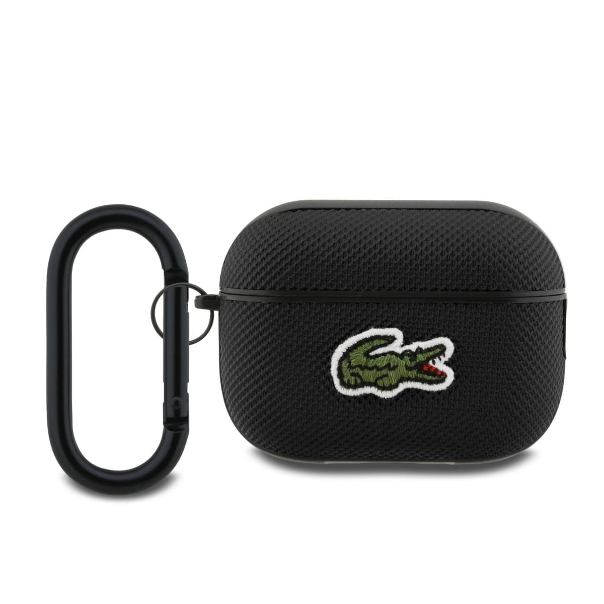 Pouzdro Lacoste Petit Pique Croc Logo Patch pro AirPods Pro 2 Black - náhled 1