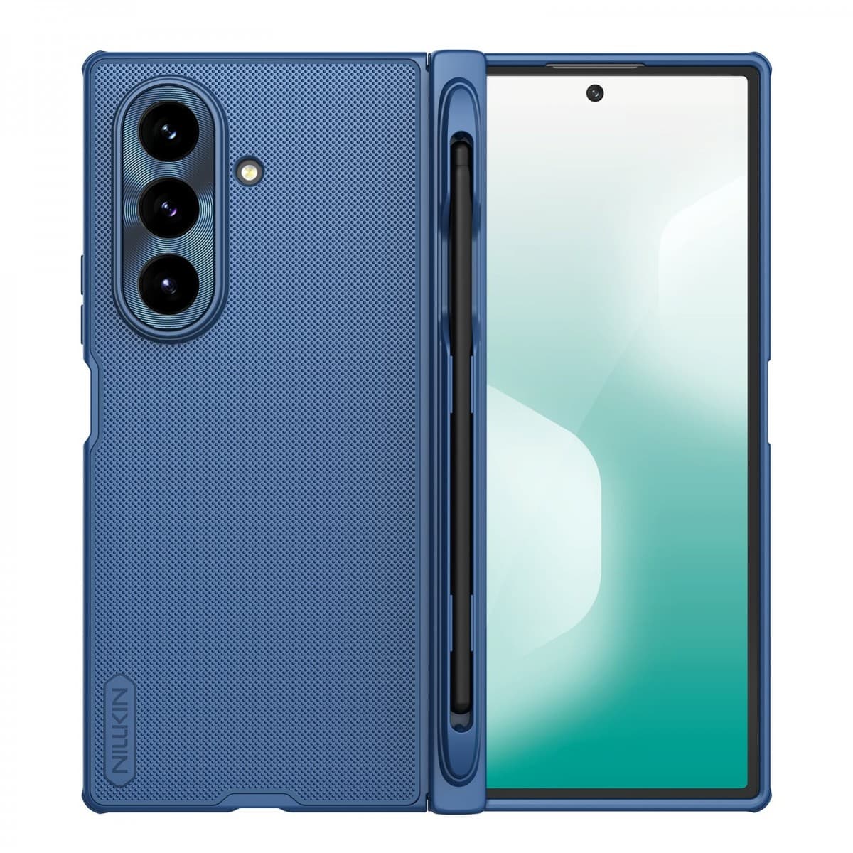 Zadní kryt Nillkin Super Frosted FOLD Magnetic Pen Slot pro Samsung Galaxy Z Fold 7 Blue