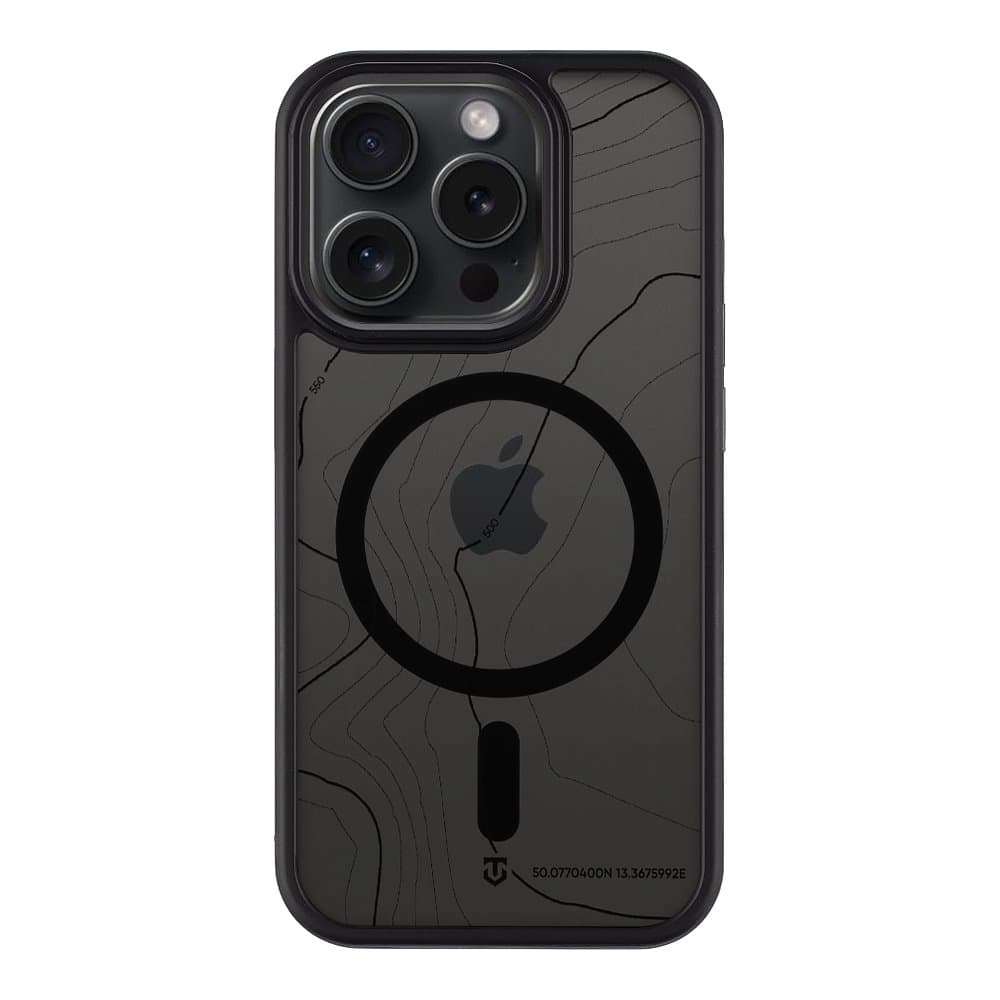 Zadní kryt Tactical Magproce Hyperstealth Sika pro iPhone 15 Pro Asphalt - náhled 1