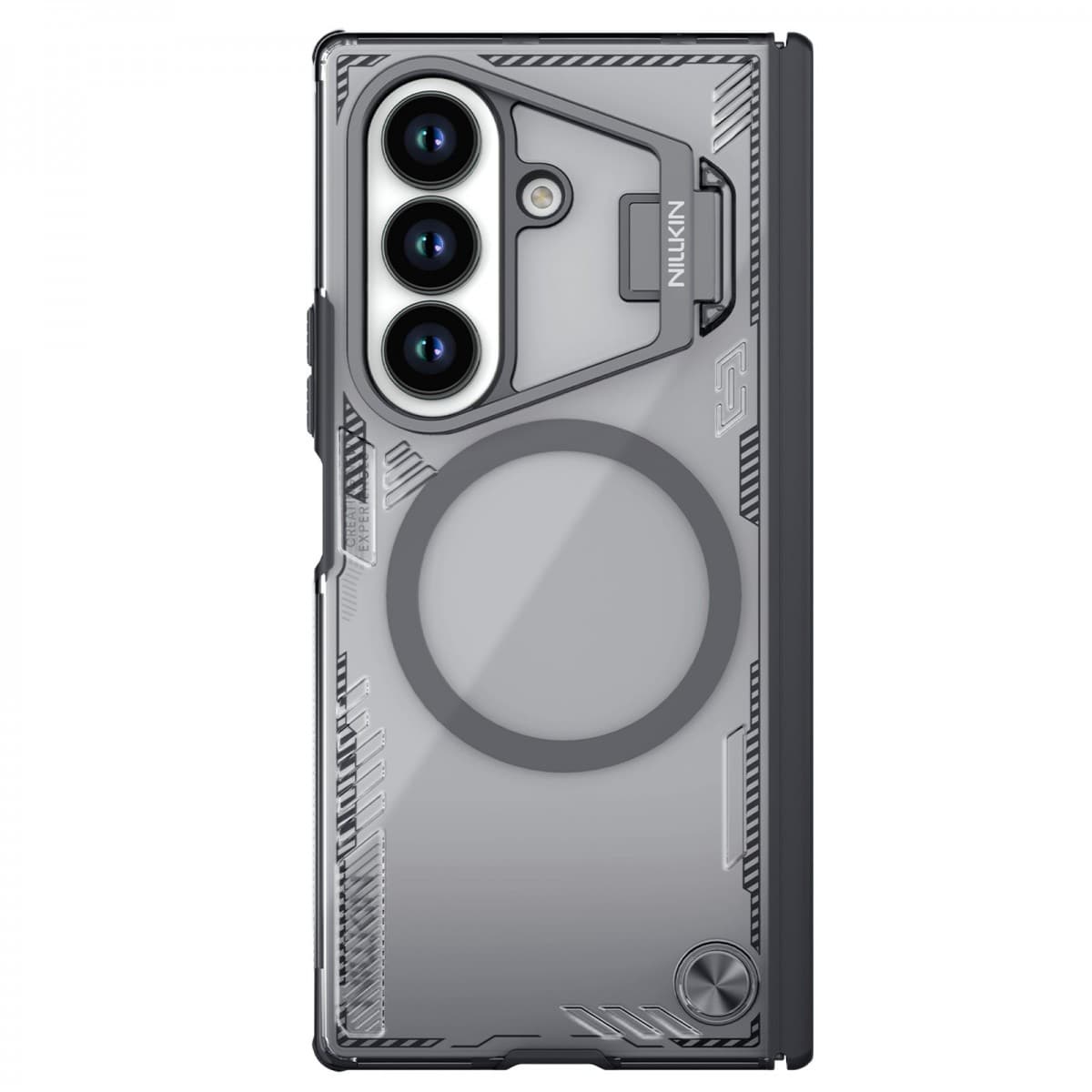 Zadní kryt Nillkin Iceblade Prop Magnetic pro Samsung Galaxy Z Fold 7 Black - náhled 1