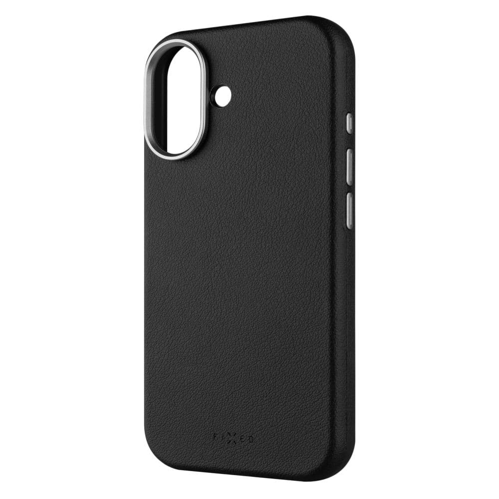 Kryt FIXED MagLeather pro Apple iPhone 17, z veganské kůže s podporou MagSafe, černý - náhled 1