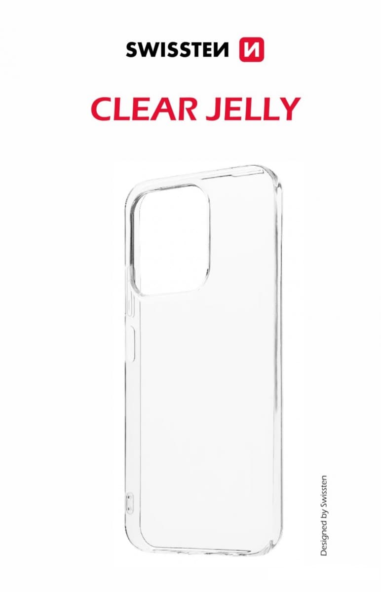 Zadní kryt Swissten Clear Jelly pro Xiaomi 17 průhledný