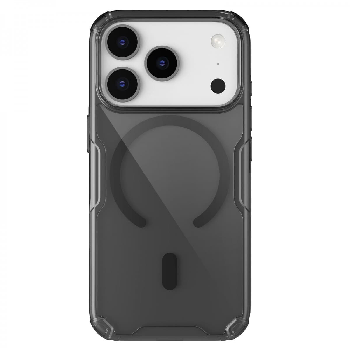 Zadní kryt Nillkin Nature TPU PRO Magnetic pro Apple iPhone 17 Pro Transparent Black - náhled 1