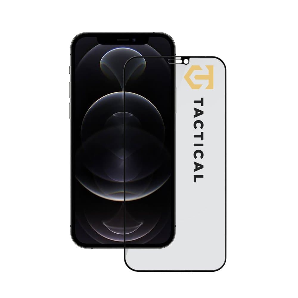 Tvrzené sklo Tactical Glass Shield Privacy Stealth 5D pro Apple iPhone 12-12 Pro Black - náhled 1