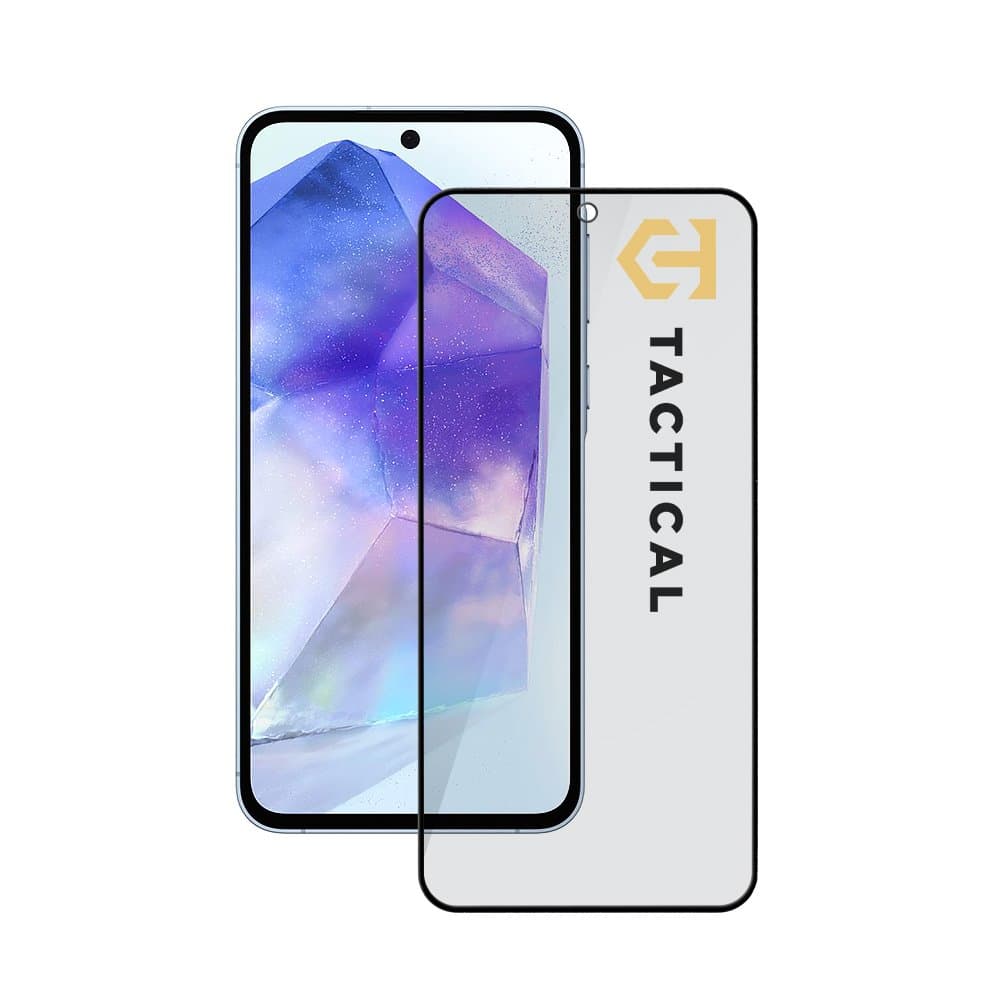 Tvrzené sklo Tactical Glass Shield Privacy Stealth 5D pro Samsung Galaxy A55 5G Black - náhled 1