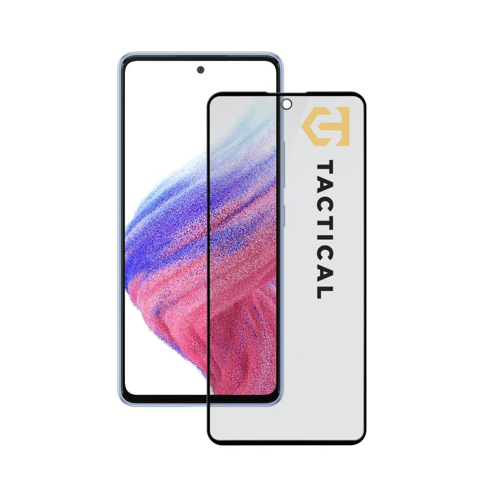 Tvrzené sklo Tactical Glass Shield Privacy Stealth 5D pro Samsung Galaxy A52-A52s 5G-A53 5G Black - náhled 1