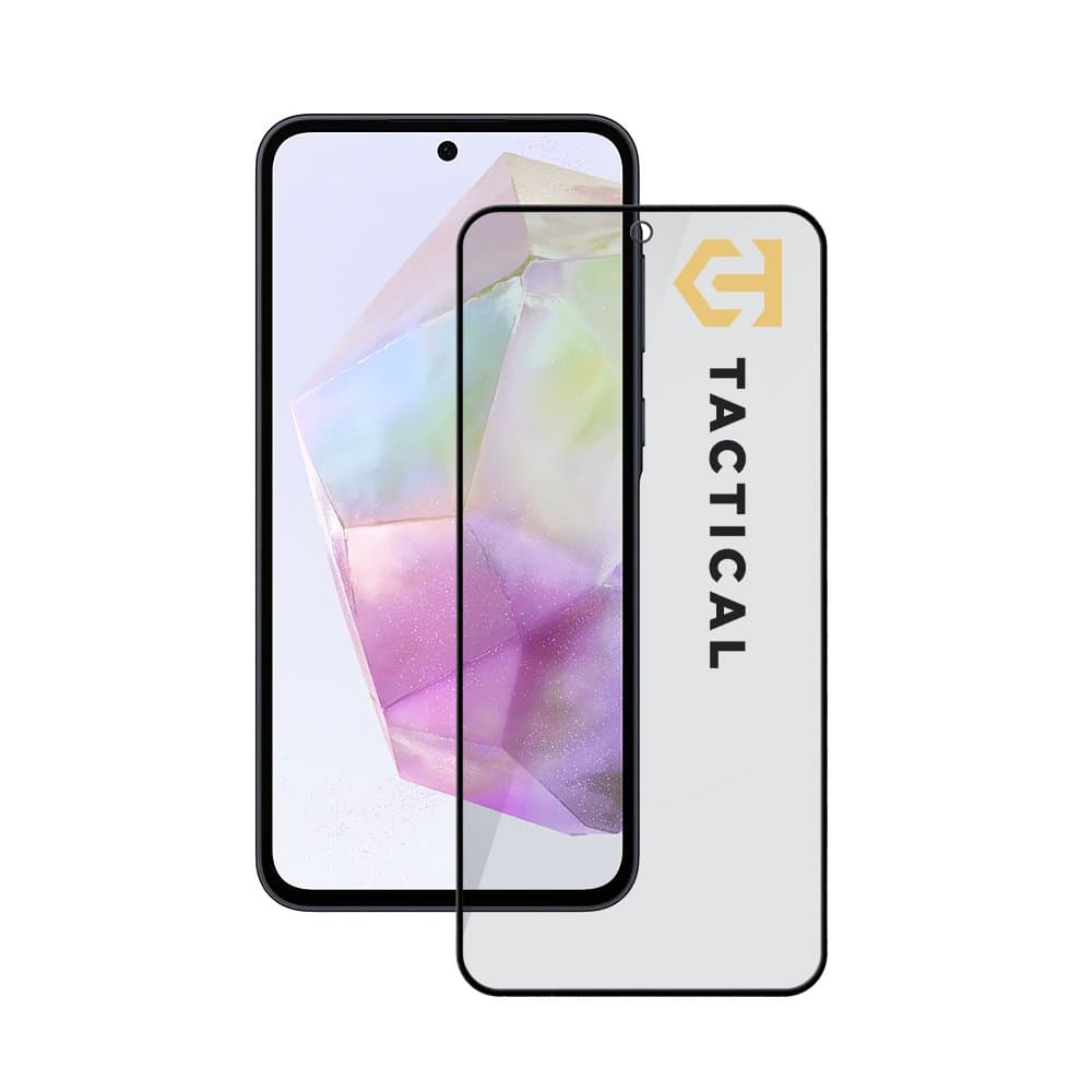 Tvrzené sklo Tactical Glass Shield Privacy Stealth 5D pro Samsung Galaxy A35 5G Black - náhled 1