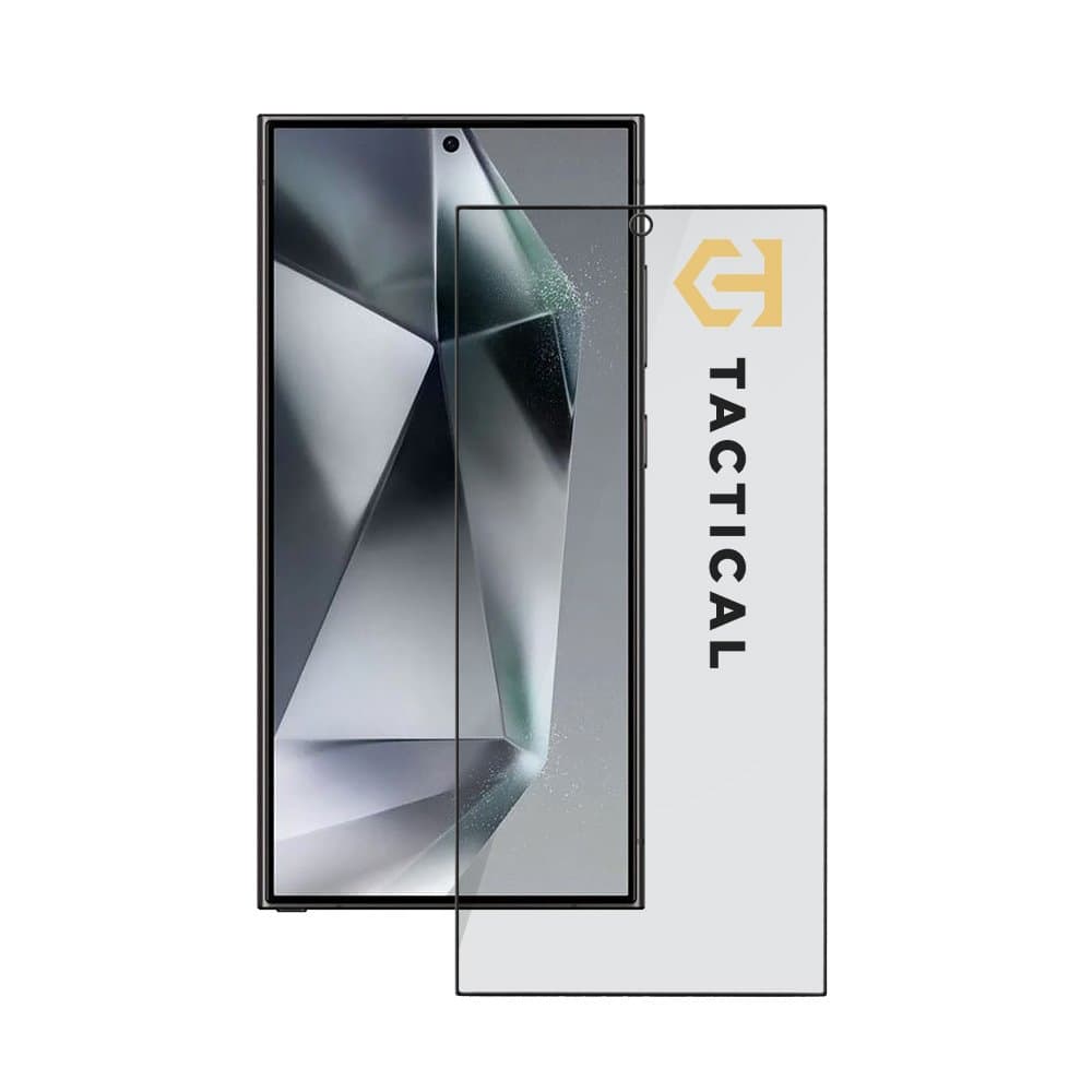 Tvrzené sklo Tactical Glass Shield Privacy Stealth 5D pro Samsung Galaxy S24 Ultra Black - náhled 1