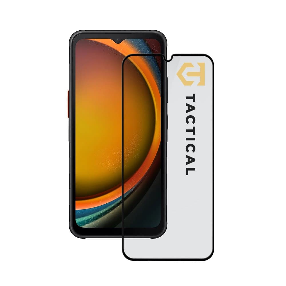Tvrzené sklo Tactical Glass Shield Privacy Stealth 5D pro Samsung Galaxy Xcover 7 Black - náhled 1