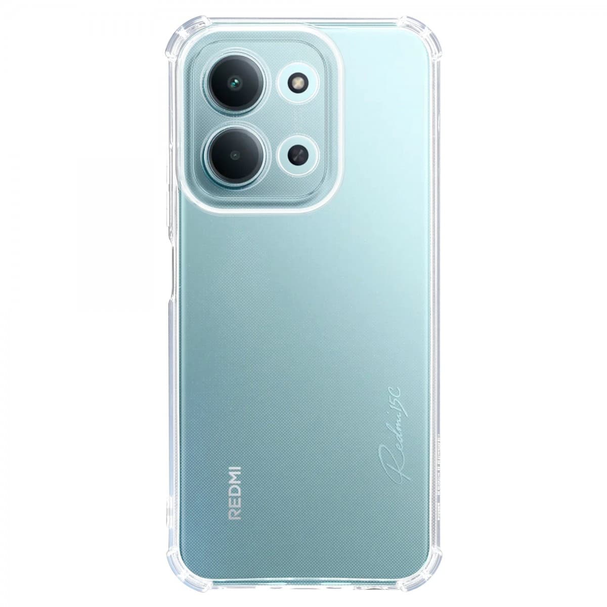Zadní kryt Tactical TPU Plyo pro Xiaomi Redmi 15C Transparent - náhled 1