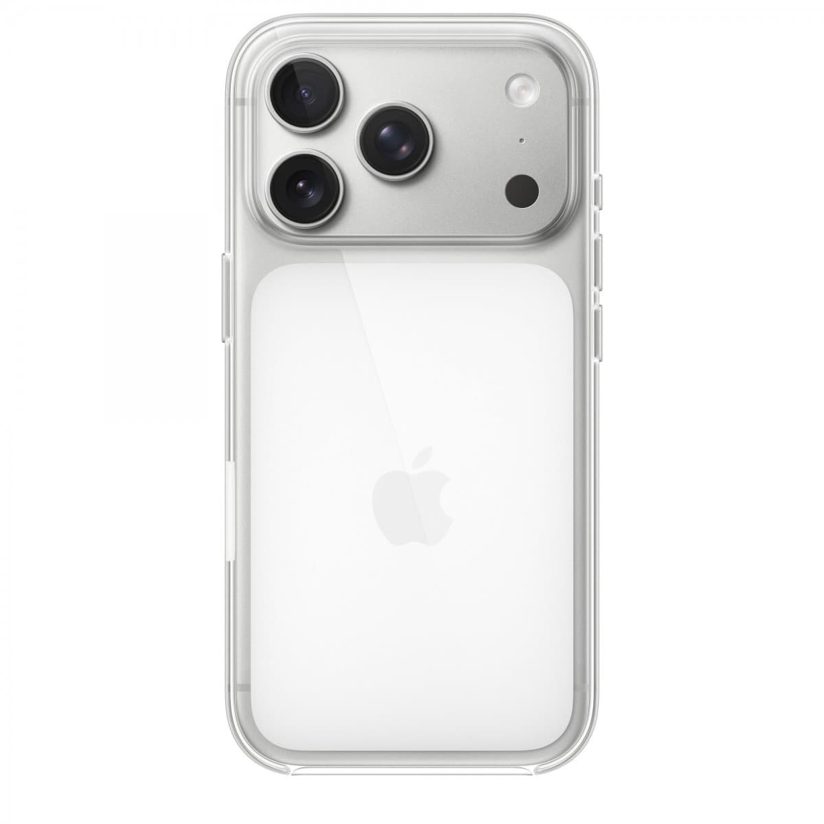 Zadní kryt MGFT4ZM/A Apple Clear MagSafe pro iPhone 17 Pro Transparent