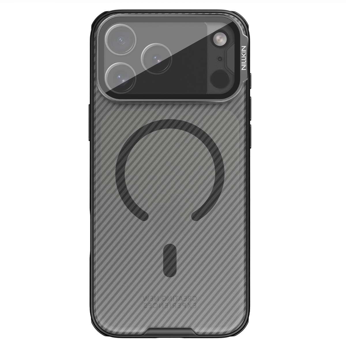 Zadní kryt Nillkin CamShield Prop Magnetic pro Apple iPhone 17 Pro Max Transparent Black - náhled 1