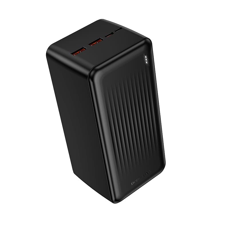 Powerbank Borofone 50000mAh BJ80C Clever - 2xUSB-A + USB-C - QC 3.0 22,5W PD 20W černá - náhled 1