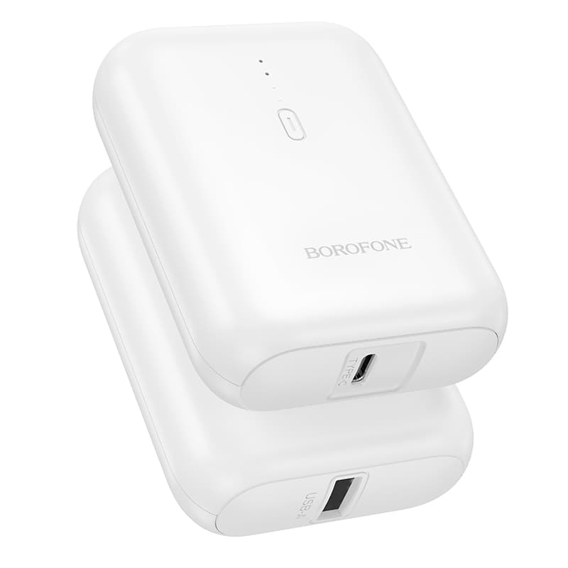 Powerbank Borofone 5000mAh BJ81 Stability USB-A bílá - náhled 1
