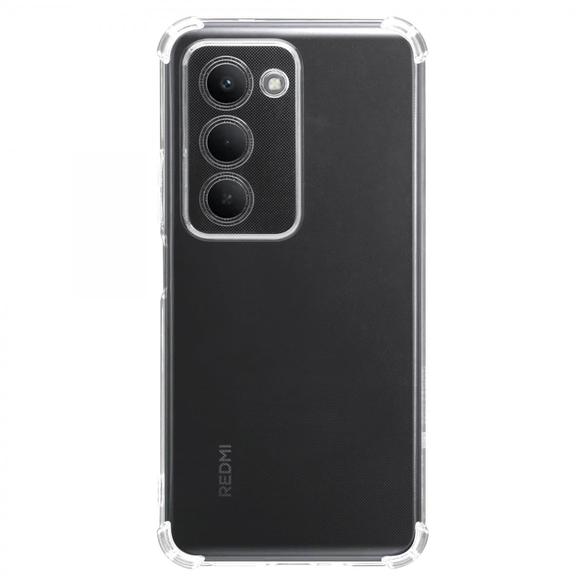 Zadní kryt Tactical TPU Plyo pro Xiaomi Redmi 15 Transparent - náhled 1