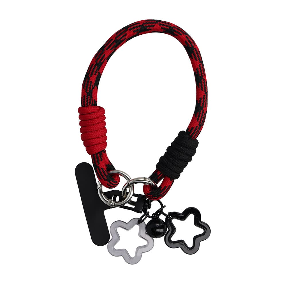 Šňůrka na mobil FZ-11 black-red