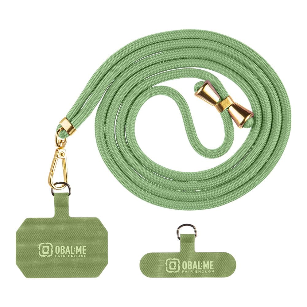 Popruh OBAL:ME NeckTag Allure na Telefon Grass Green - náhled 1