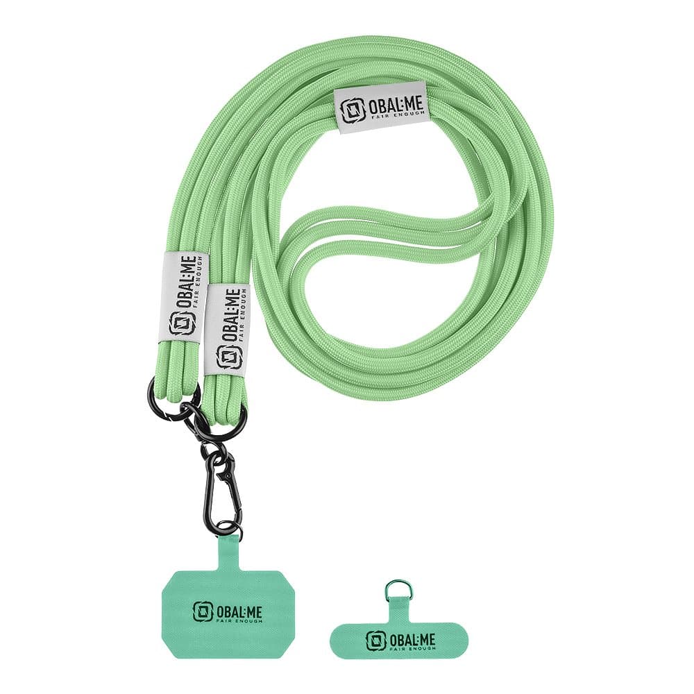 Popruh OBAL:ME NeckTag Trio na Telefon Mint Green - náhled 1